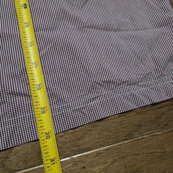 Game Guard Shirt Men's M Maroon Checkered Outdoors Fishing Vented Fishing - Picture 8 of 8